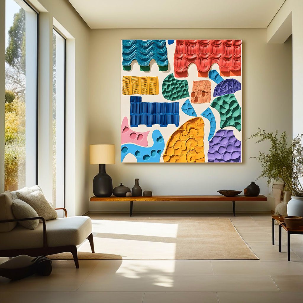 Colorful Wall Painting RAB570 - royalbrushart