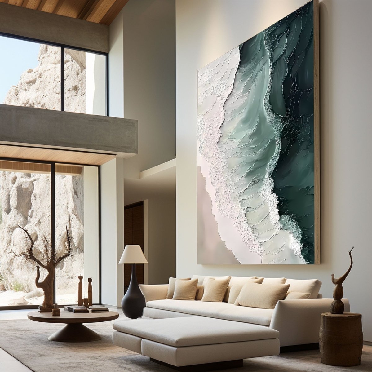 plaster art Texture Painting RAB363 - royalbrushart