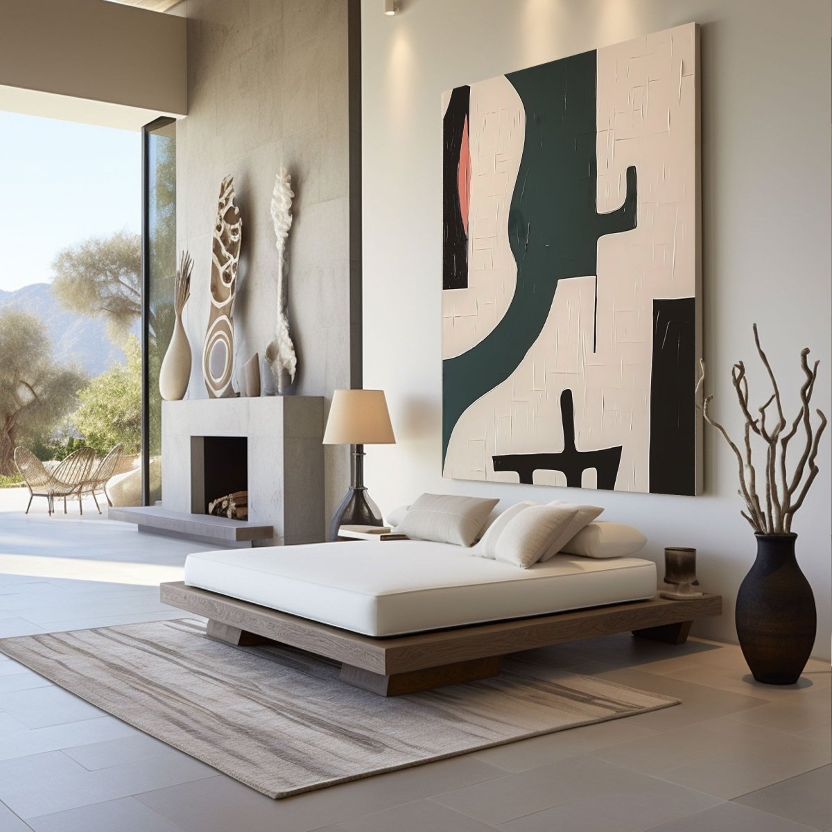 Wabi Sabi Wall Art RAB682 - royalbrushart