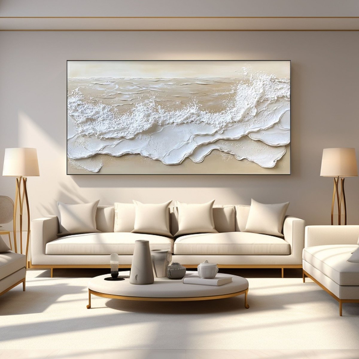 Plaster Art Texture Painting BV392 - royalbrushart