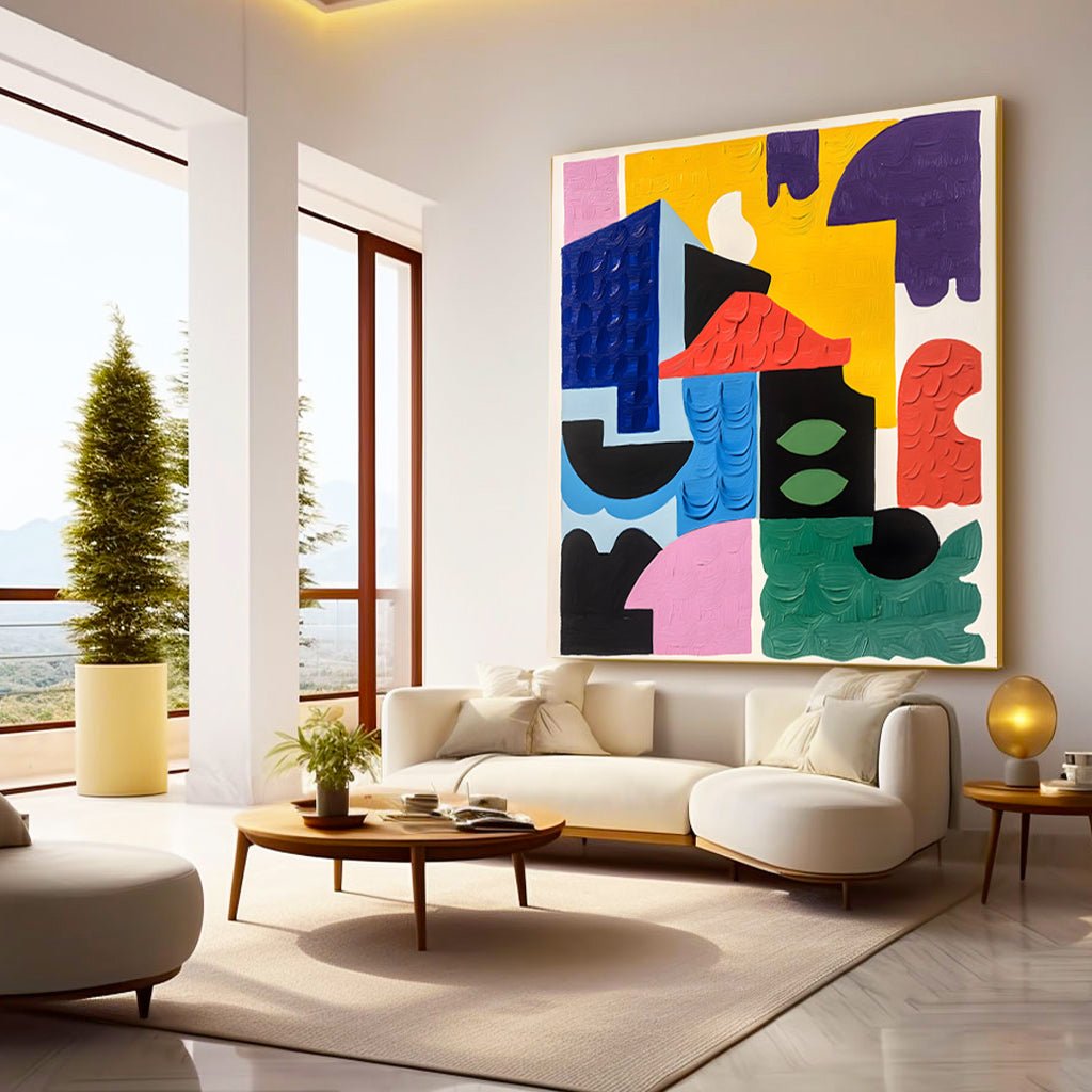 Abstract Wall Painting RAB568 - royalbrushart