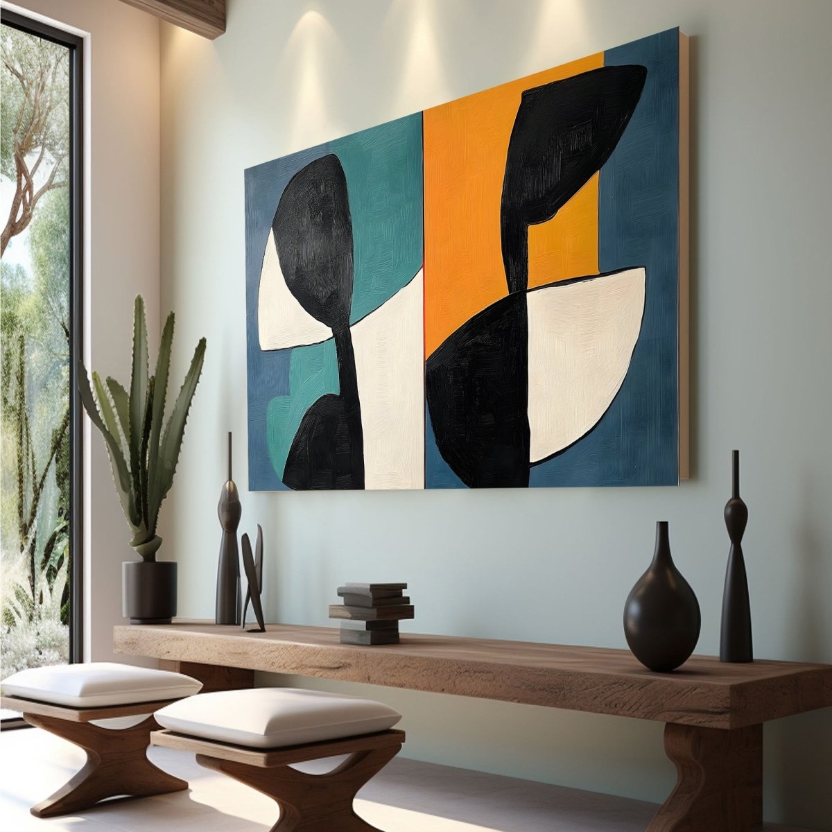 Wabi Sabi Wall Painting RAB600 - royalbrushart