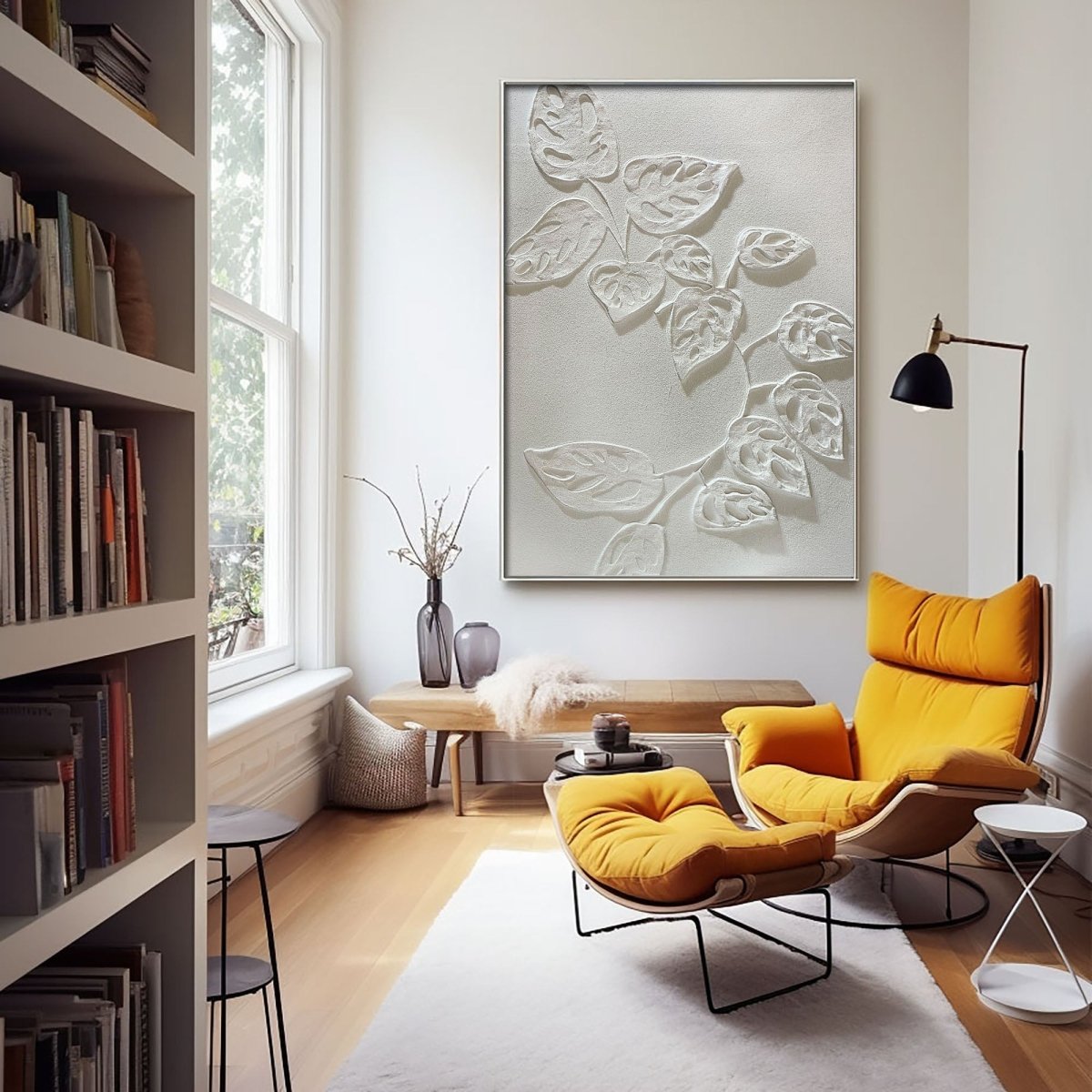 Plaster Art Texture Painting HBV314 - royalbrushart