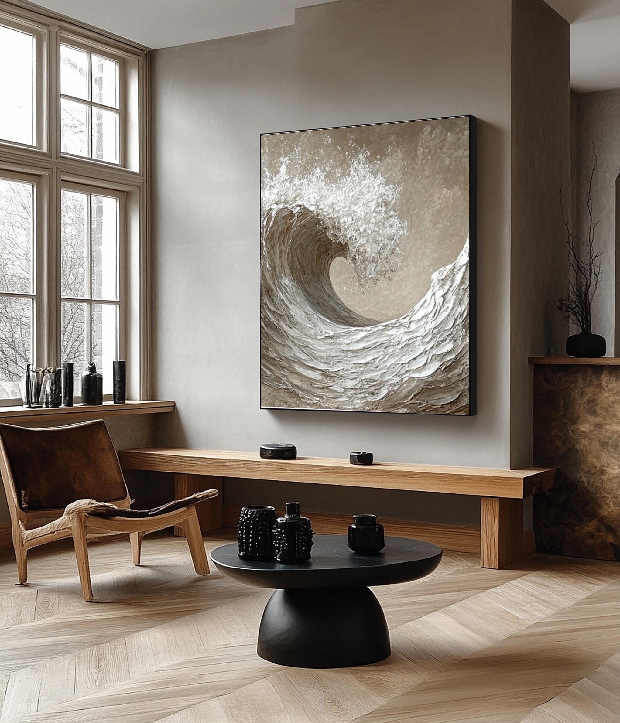 Plaster Art Texture Painting #RAB050