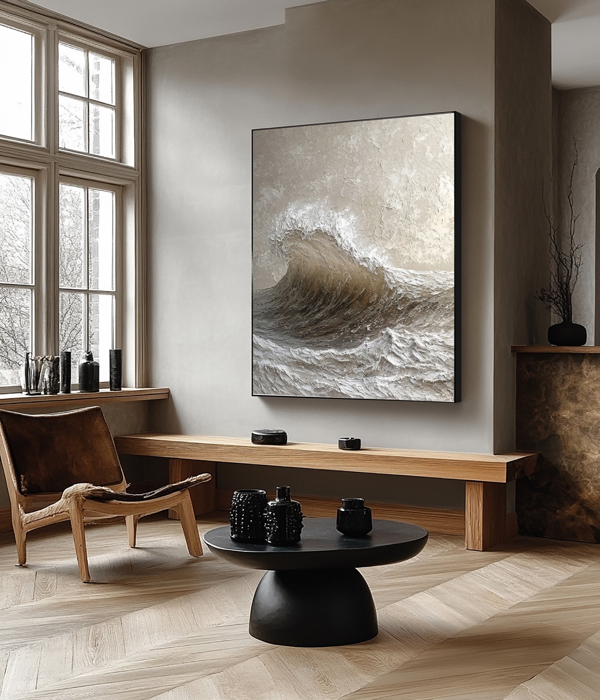 Plaster Art Texture Painting #RAB051