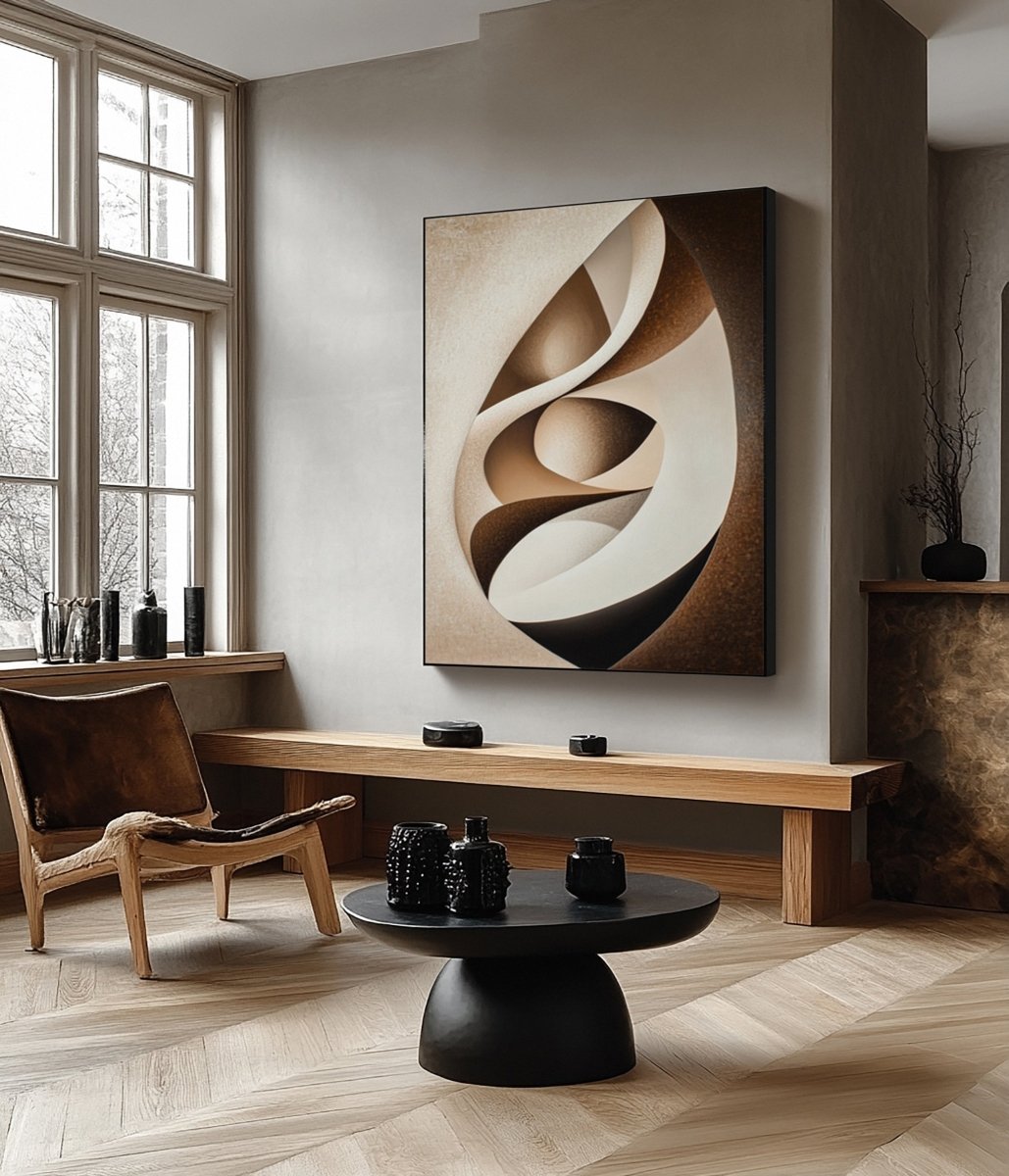 wabi sabi wall art RAB039 - royalbrushart