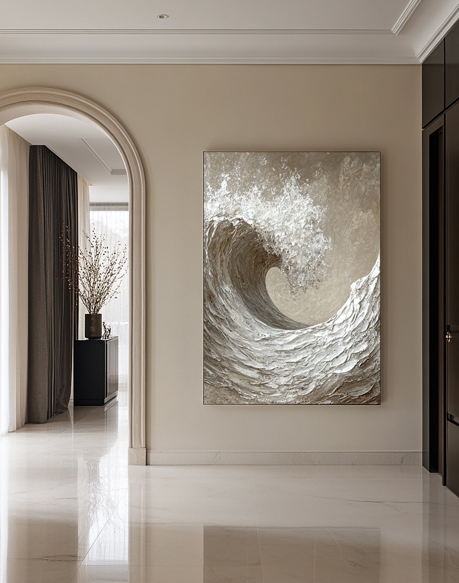 Plaster Art Texture Painting #RAB050