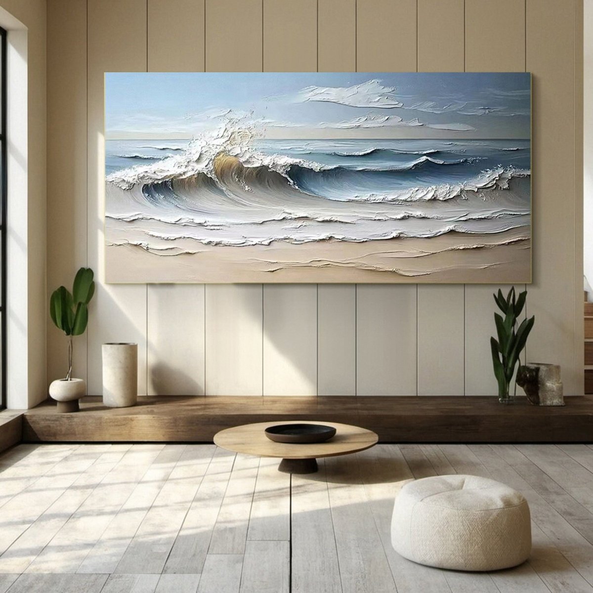 Plaster Art Texture Painting RAB069 - royalbrushart
