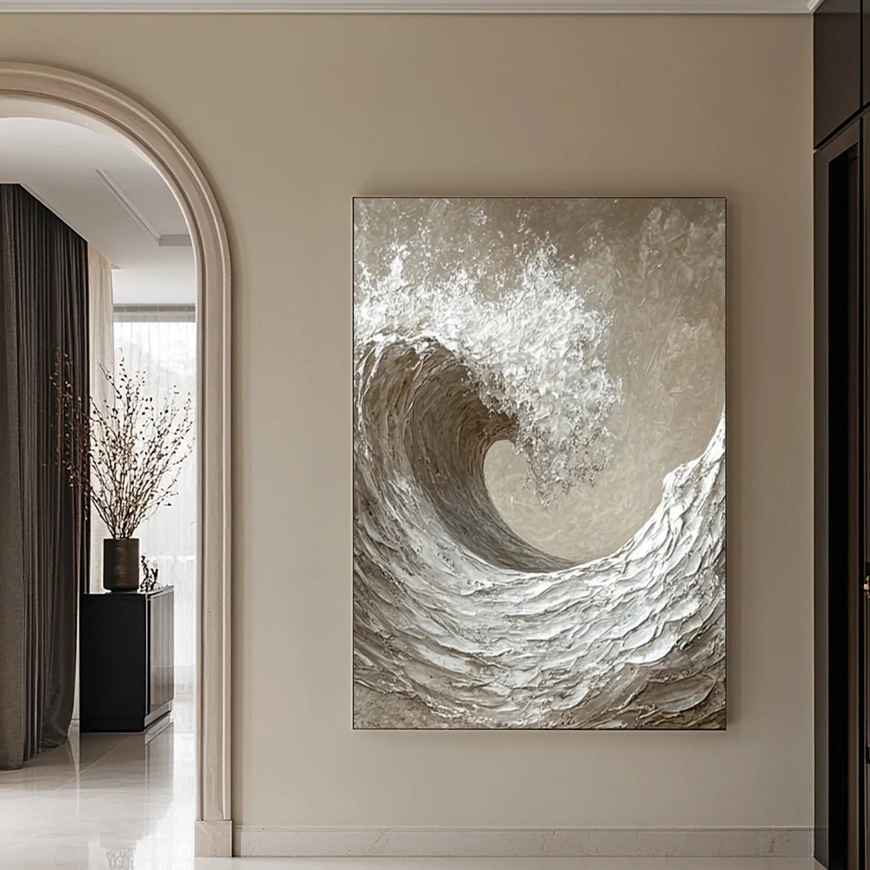 Plaster Art Texture Painting #RAB050