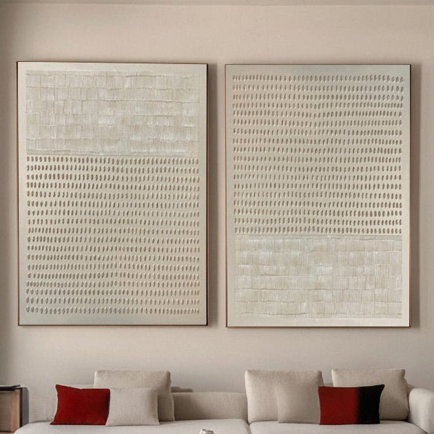 abstract painting Set of 2 RAB058 - royalbrushart