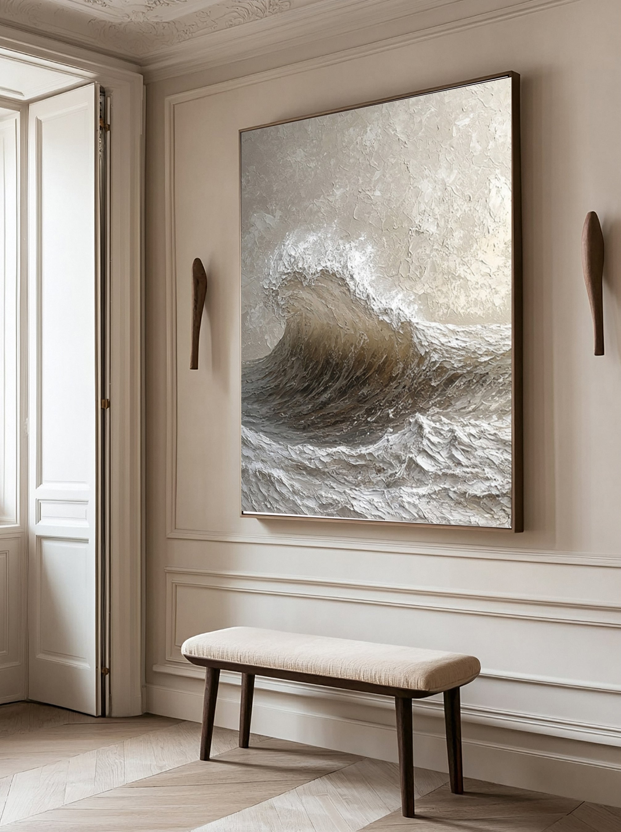 Plaster Art Texture Painting #RAB051