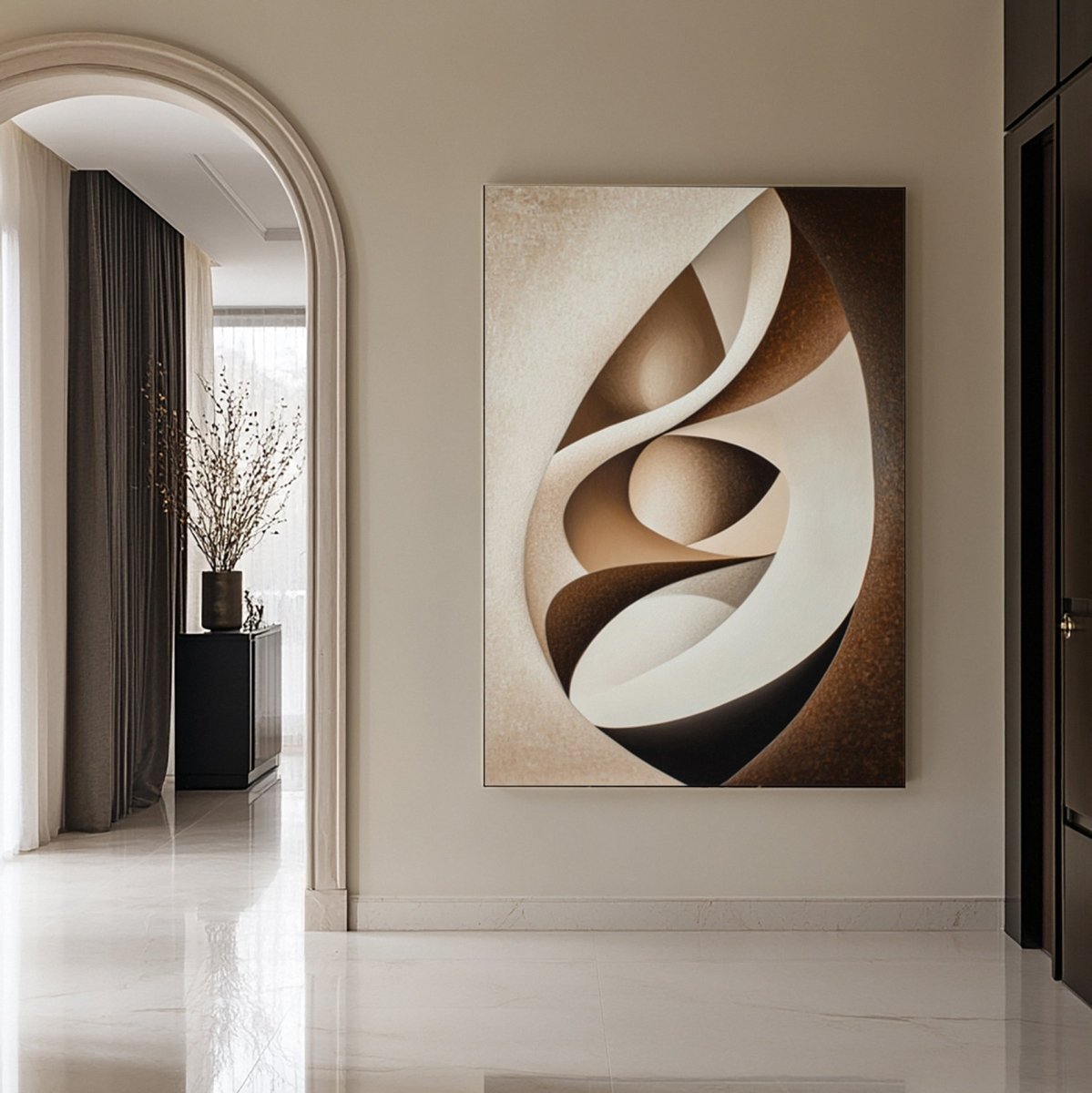 wabi sabi wall art RAB039 - royalbrushart