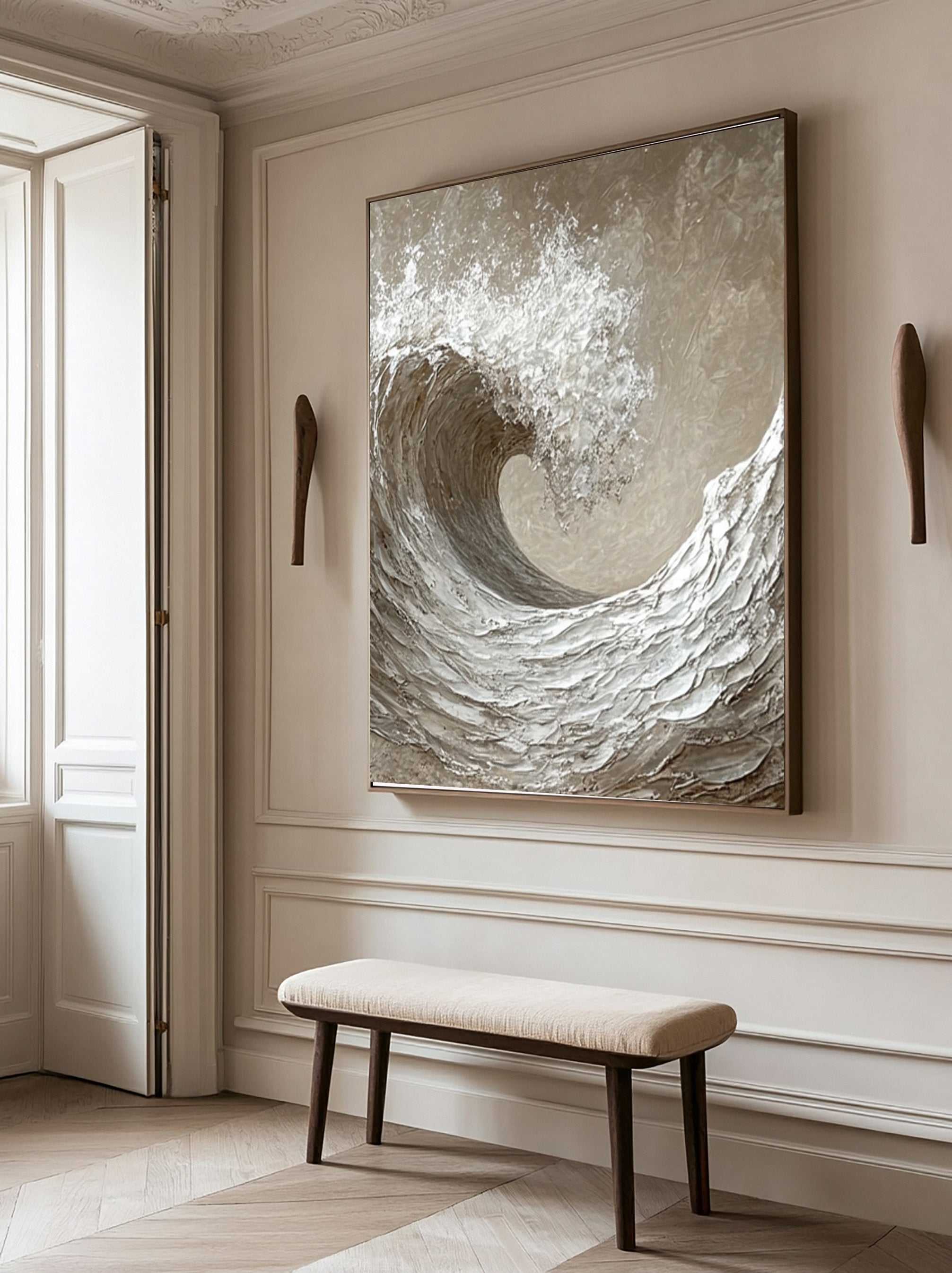 Plaster Art Texture Painting #RAB050