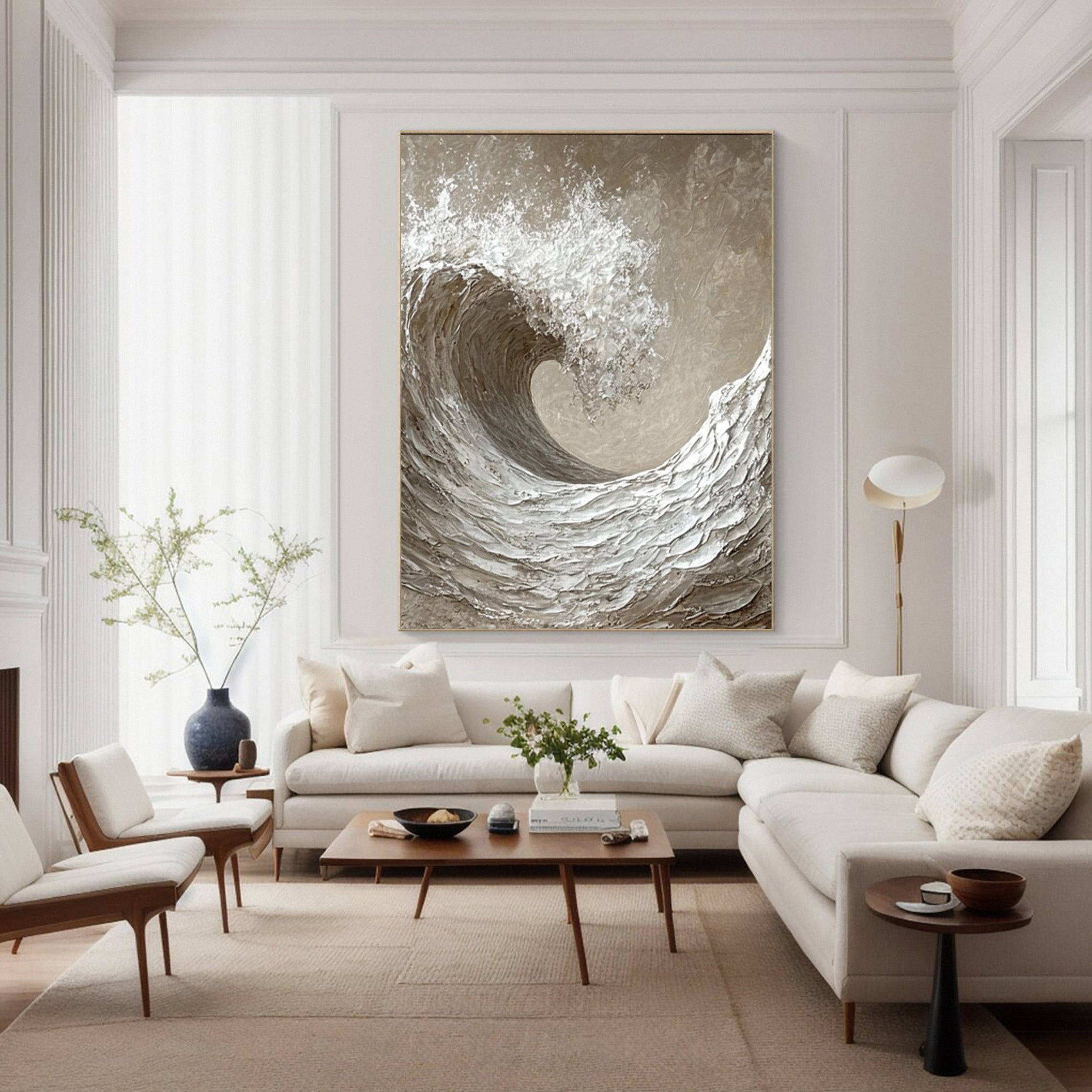 Plaster Art Texture Painting #RAB050