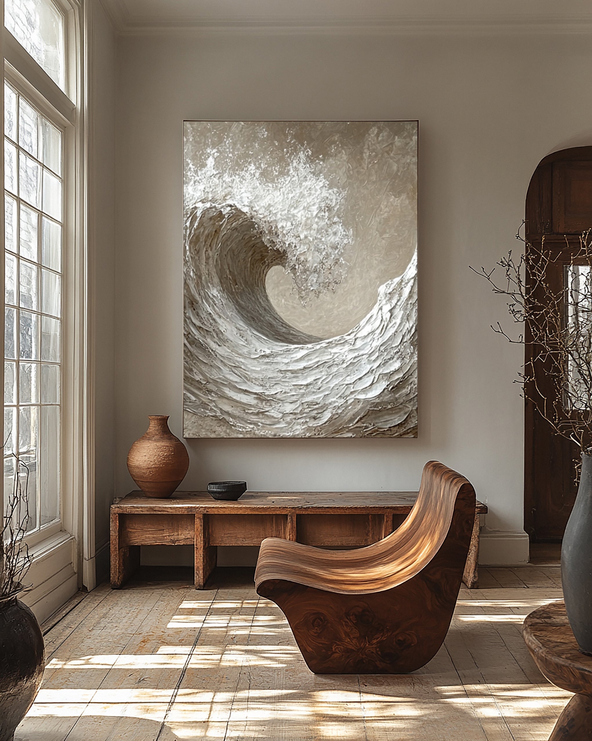 Plaster Art Texture Painting #RAB050
