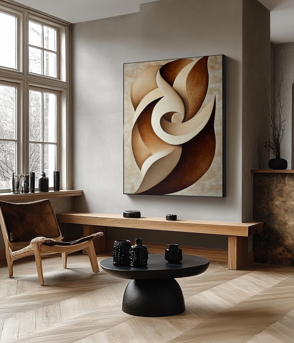 wabi sabi wall art RAB038 - royalbrushart