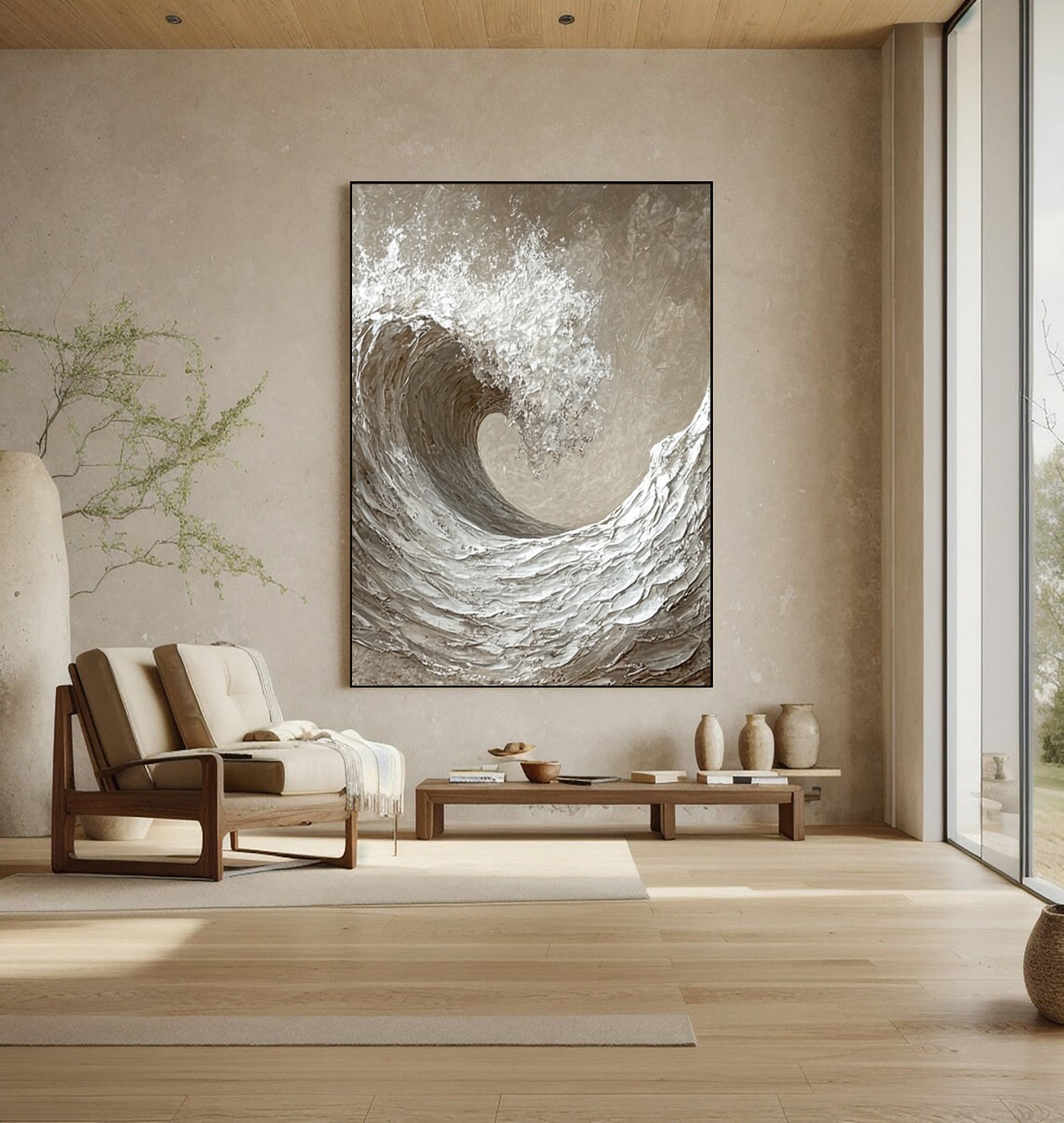 Plaster Art Texture Painting #RAB050