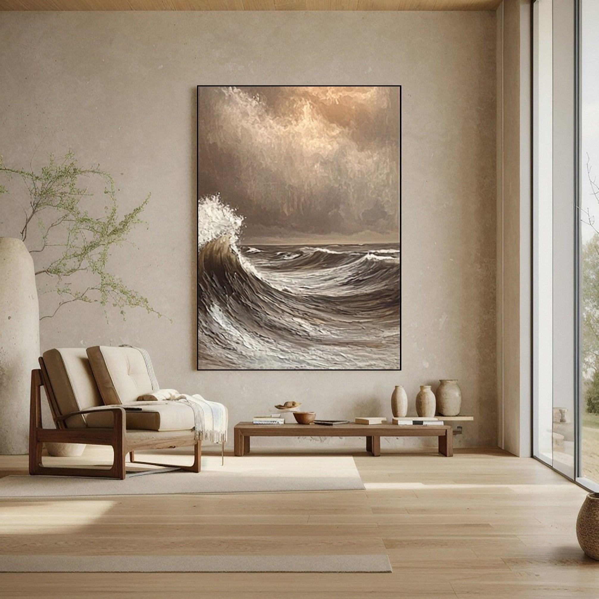 Plaster Art Texture Painting #RAB113