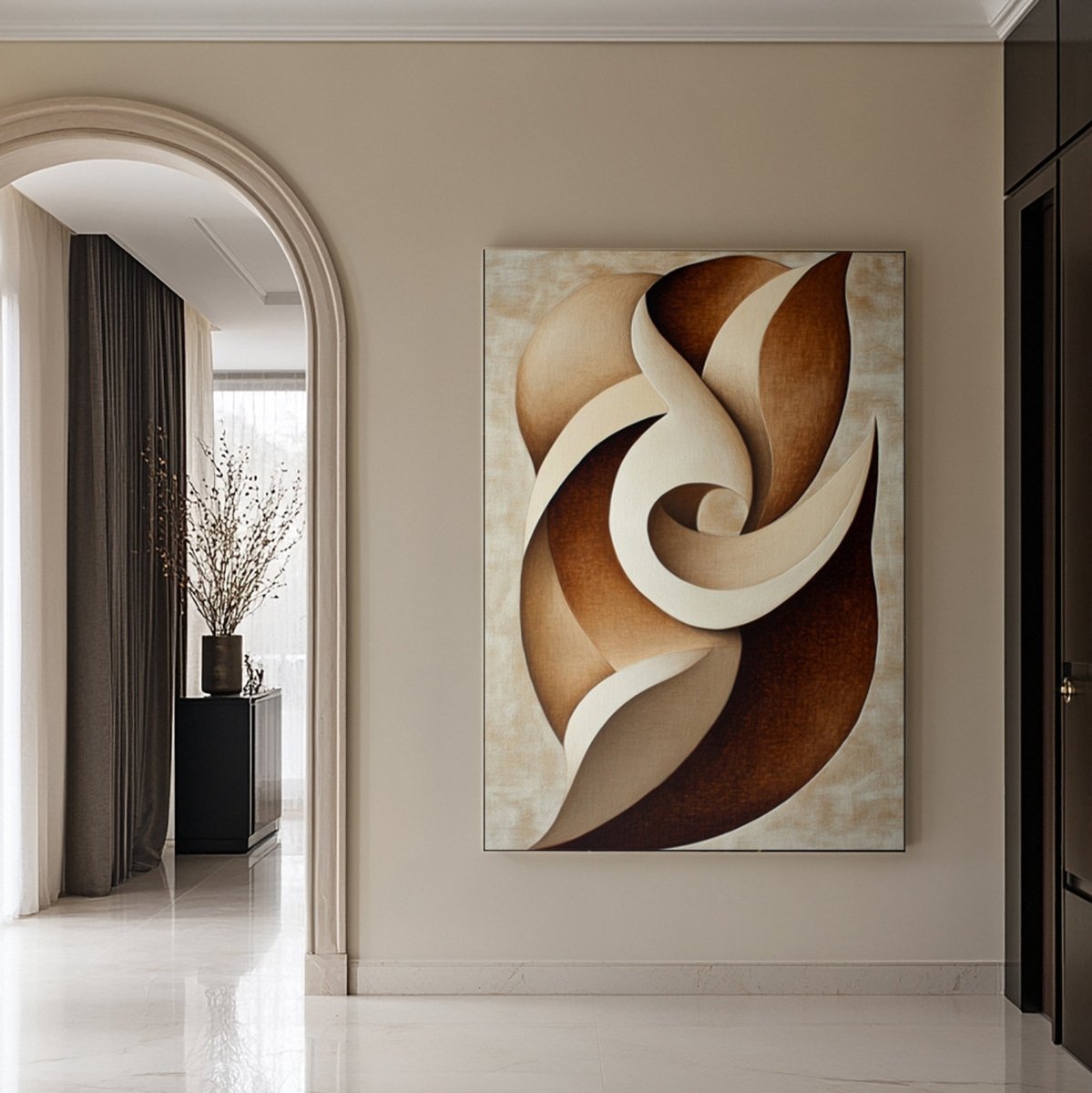 wabi sabi wall art RAB038 - royalbrushart