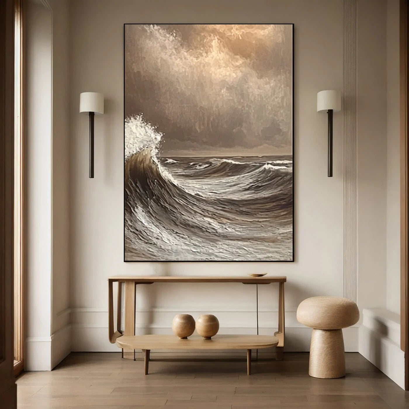 Plaster Art Texture Painting #RAB113