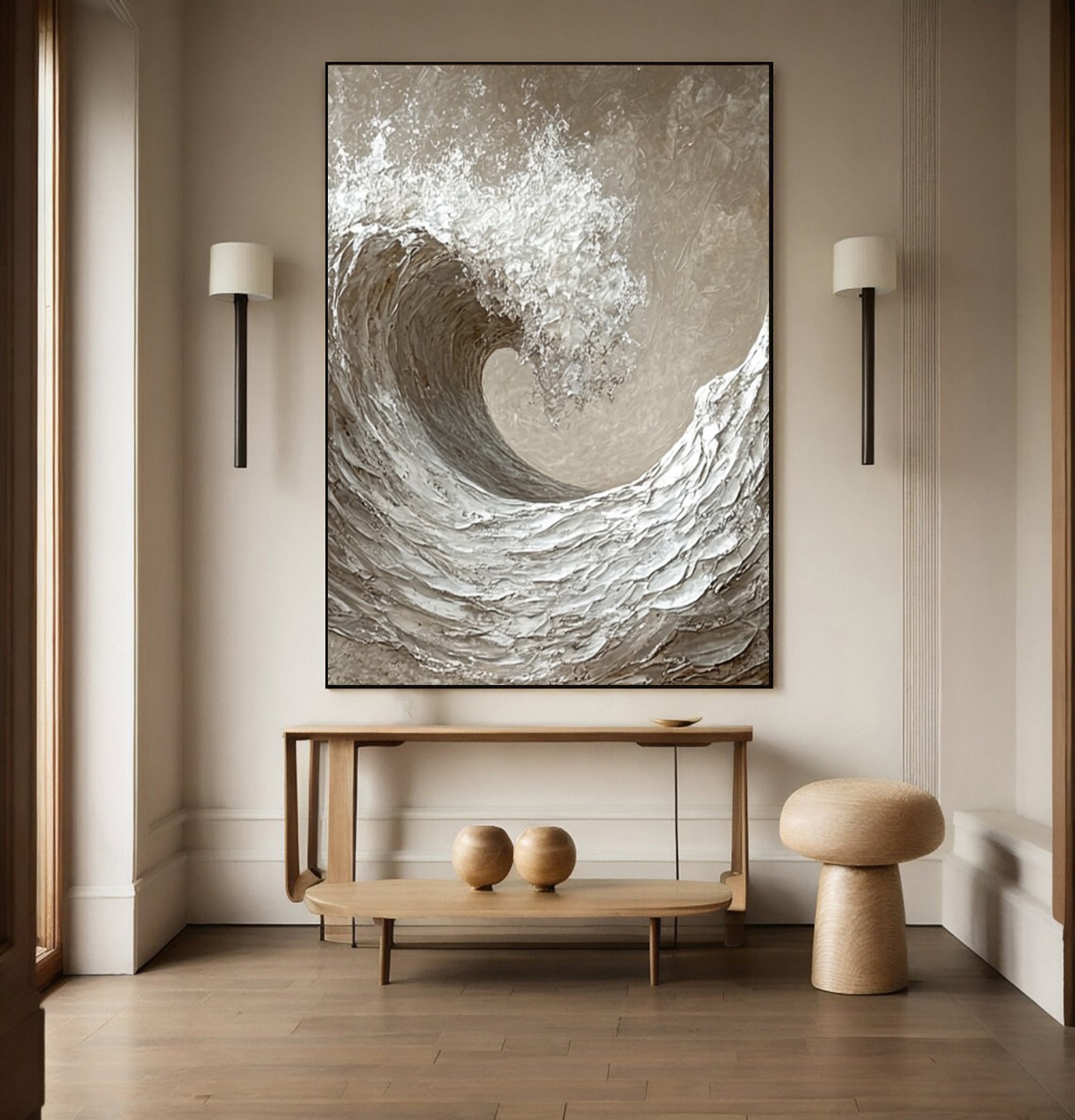 Plaster Art Texture Painting #RAB050