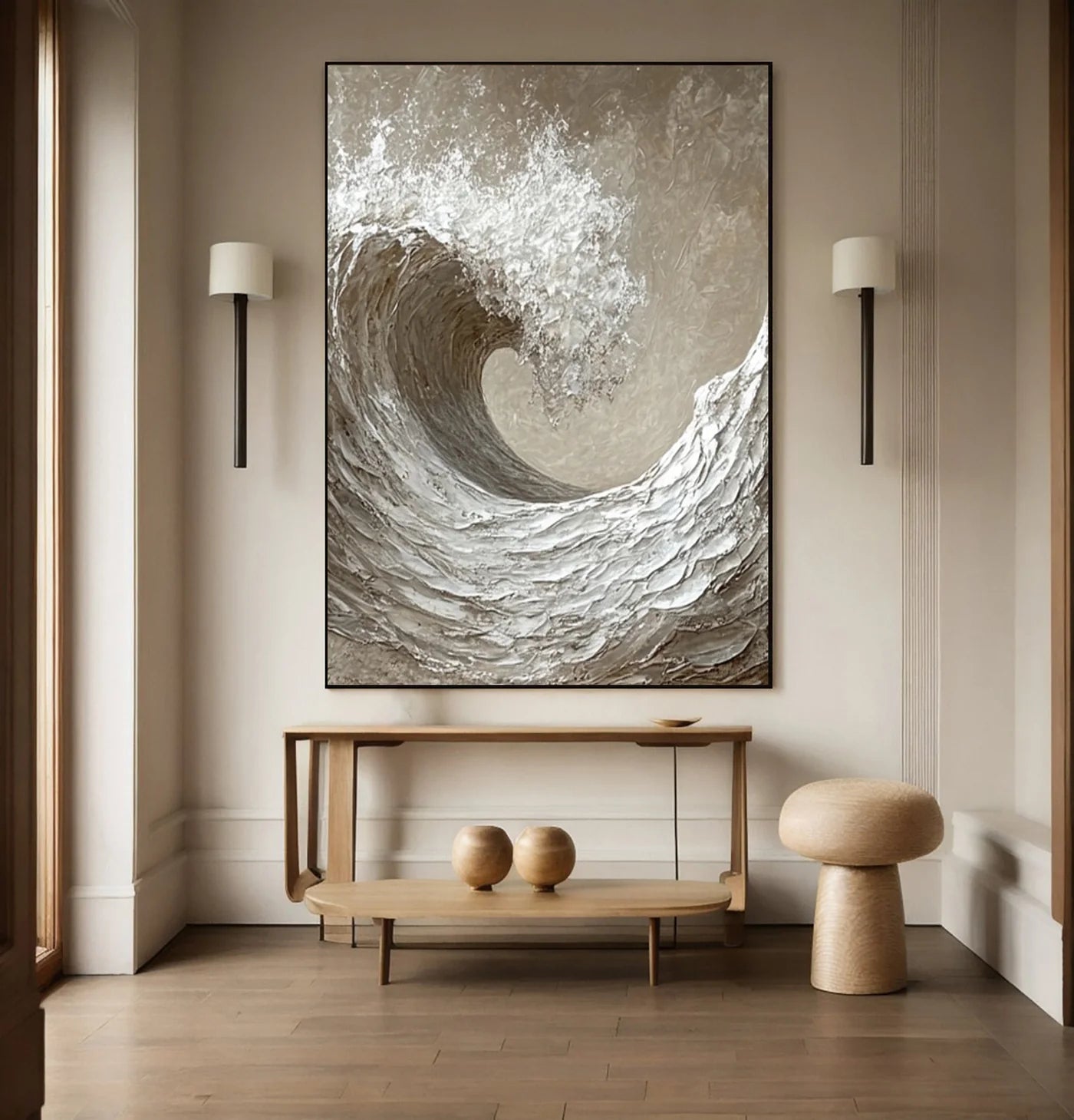 Plaster Art Texture Painting #RAB050