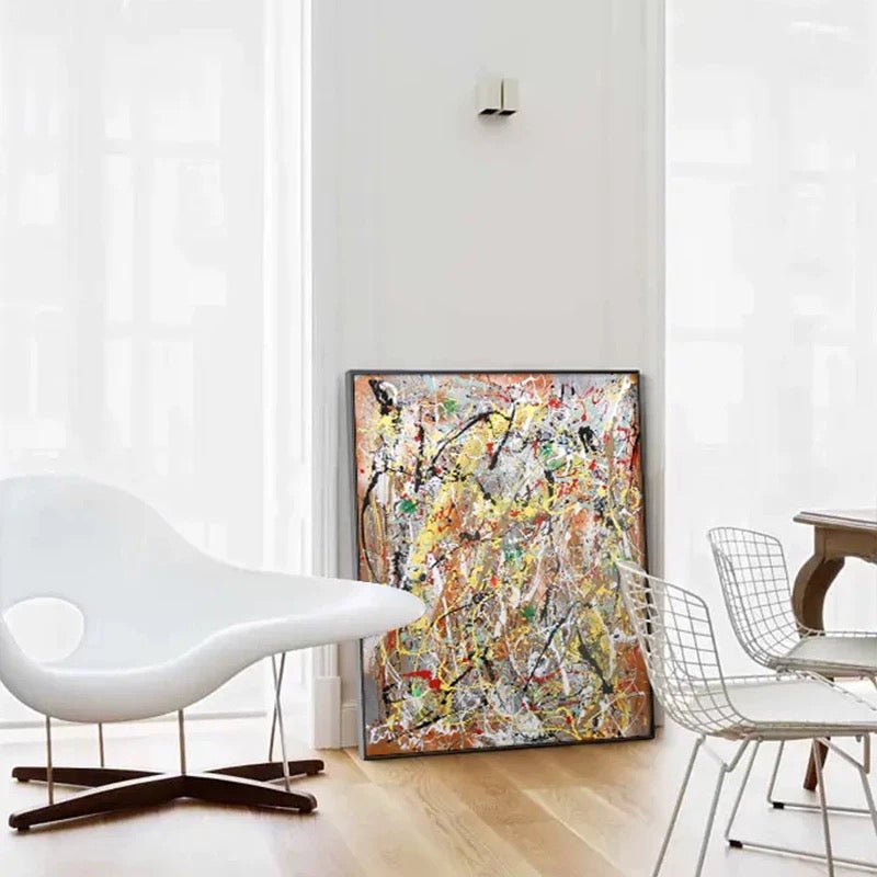 Jackson Pollock Art RAB314 - royalbrushart