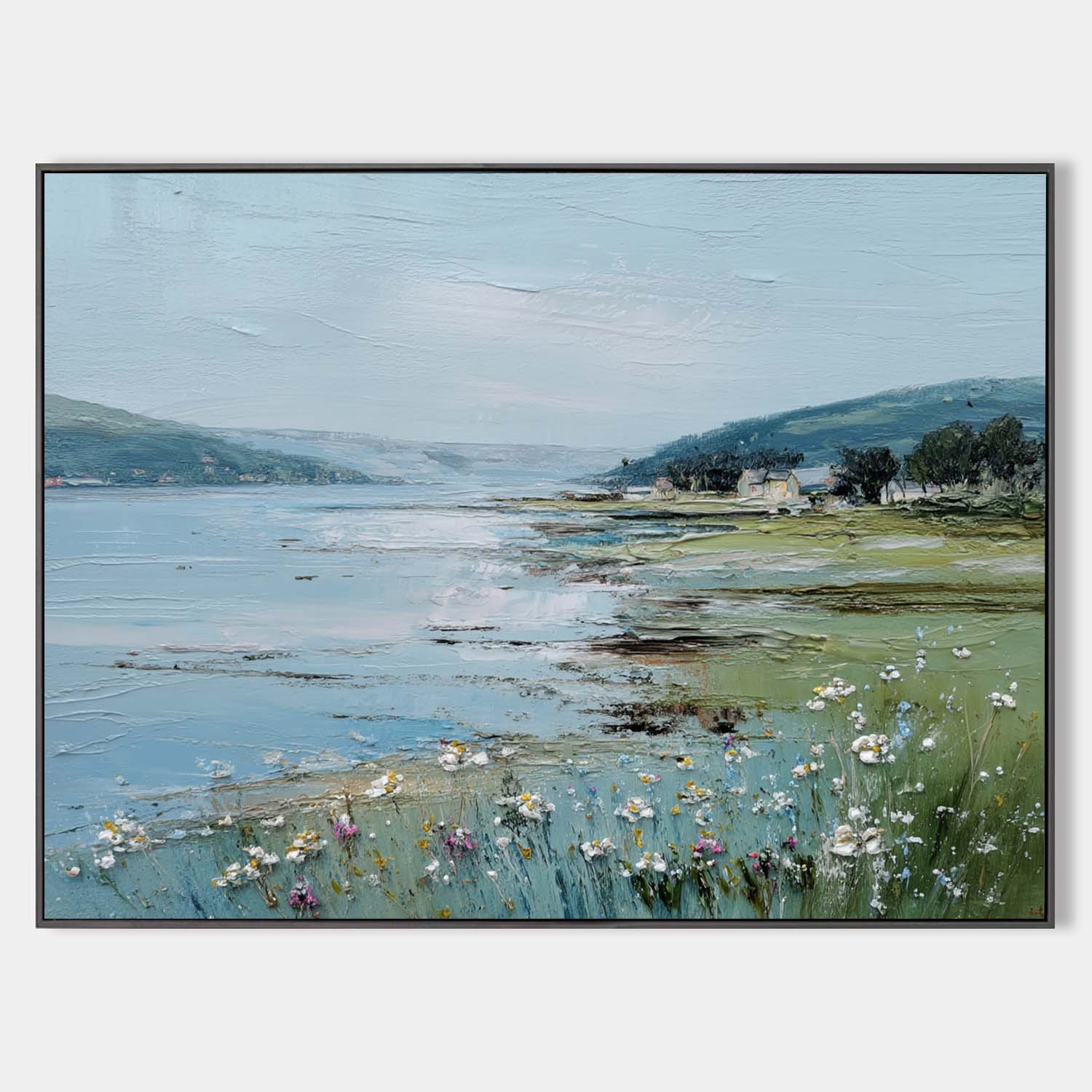 Modern Impressionist Landscape Painting RAB173 - royalbrushart