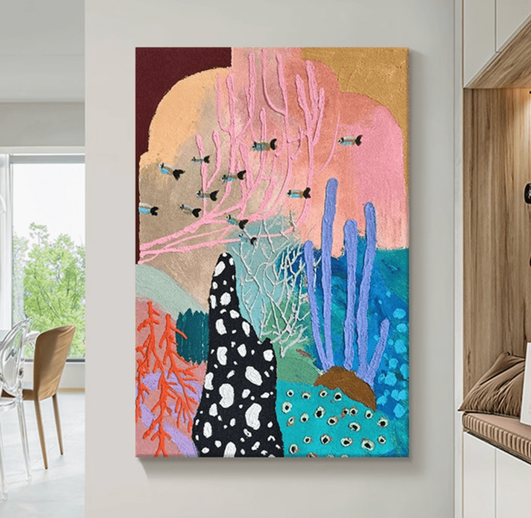 Colorful Painting RAB309 - royalbrushart