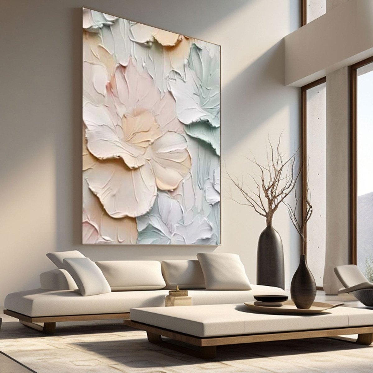 Plaster Art Texture Painting RAB962 - royalbrushart