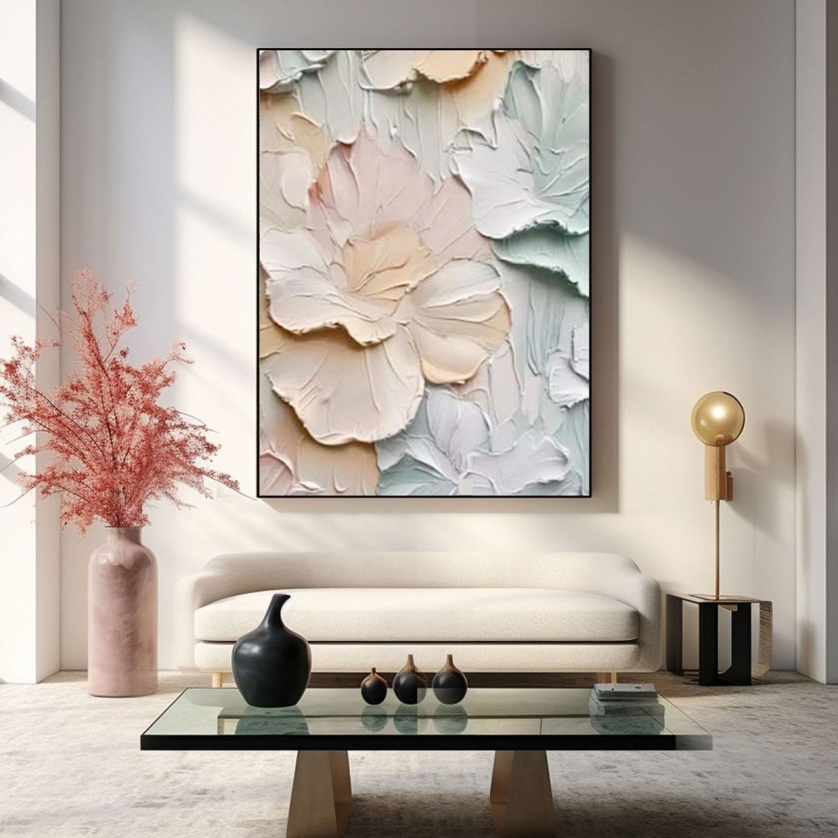 Plaster Art Texture Painting RAB962 - royalbrushart