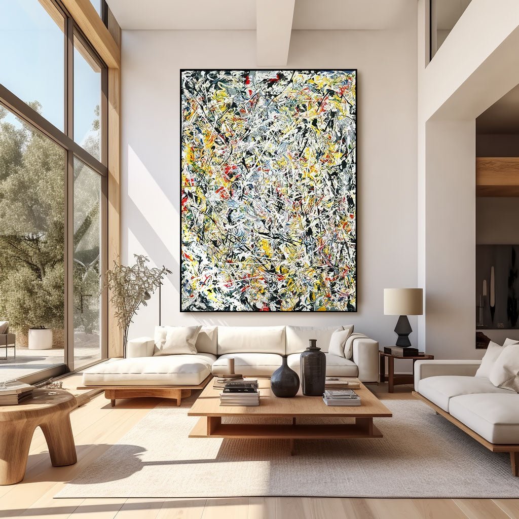 Jackson Pollock Art RAB865 - royalbrushart