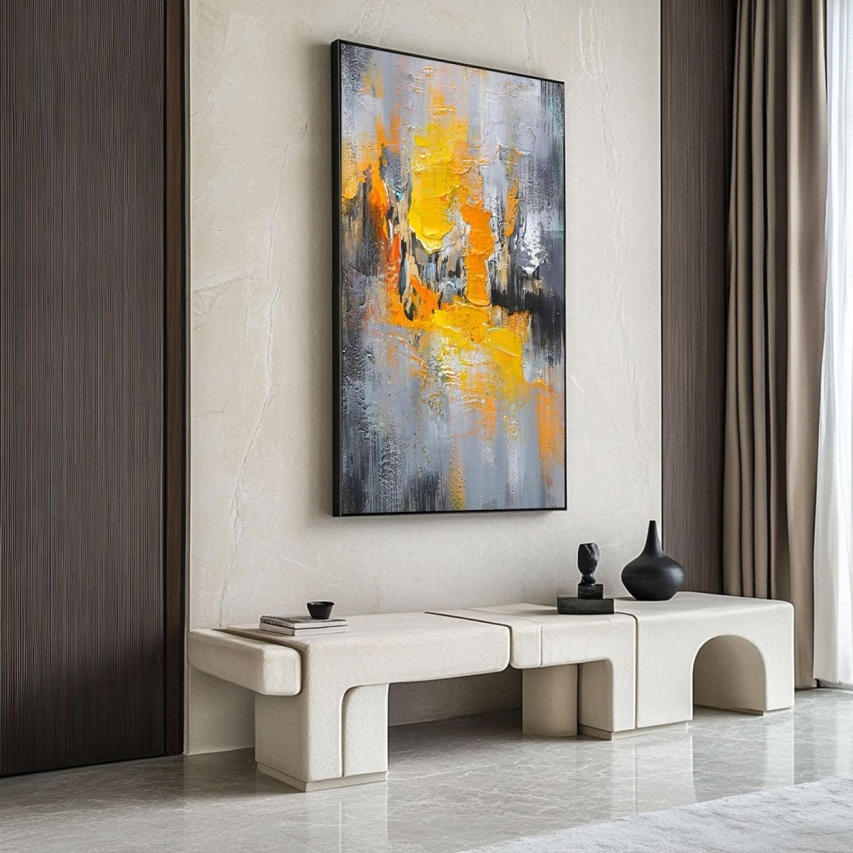 Plaster Art Texture Painting RAB263 - royalbrushart