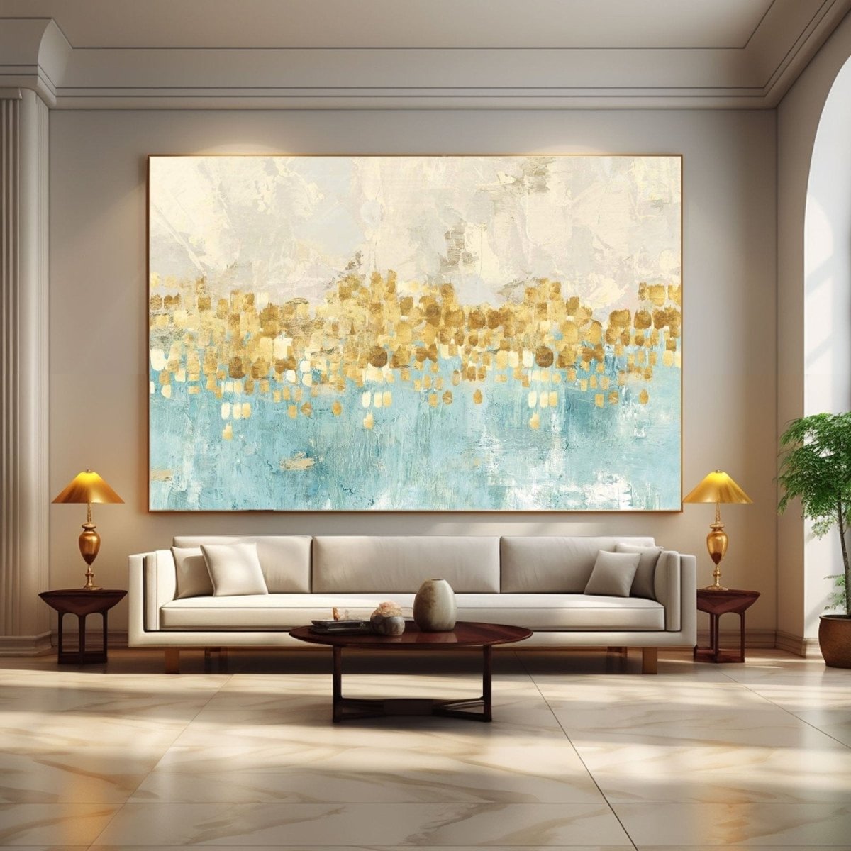 Abstract Painting RAB837 - royalbrushart