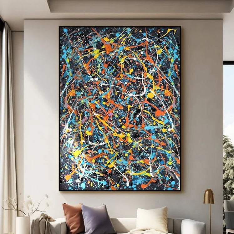 Jackson Pollock Painting #RAB858