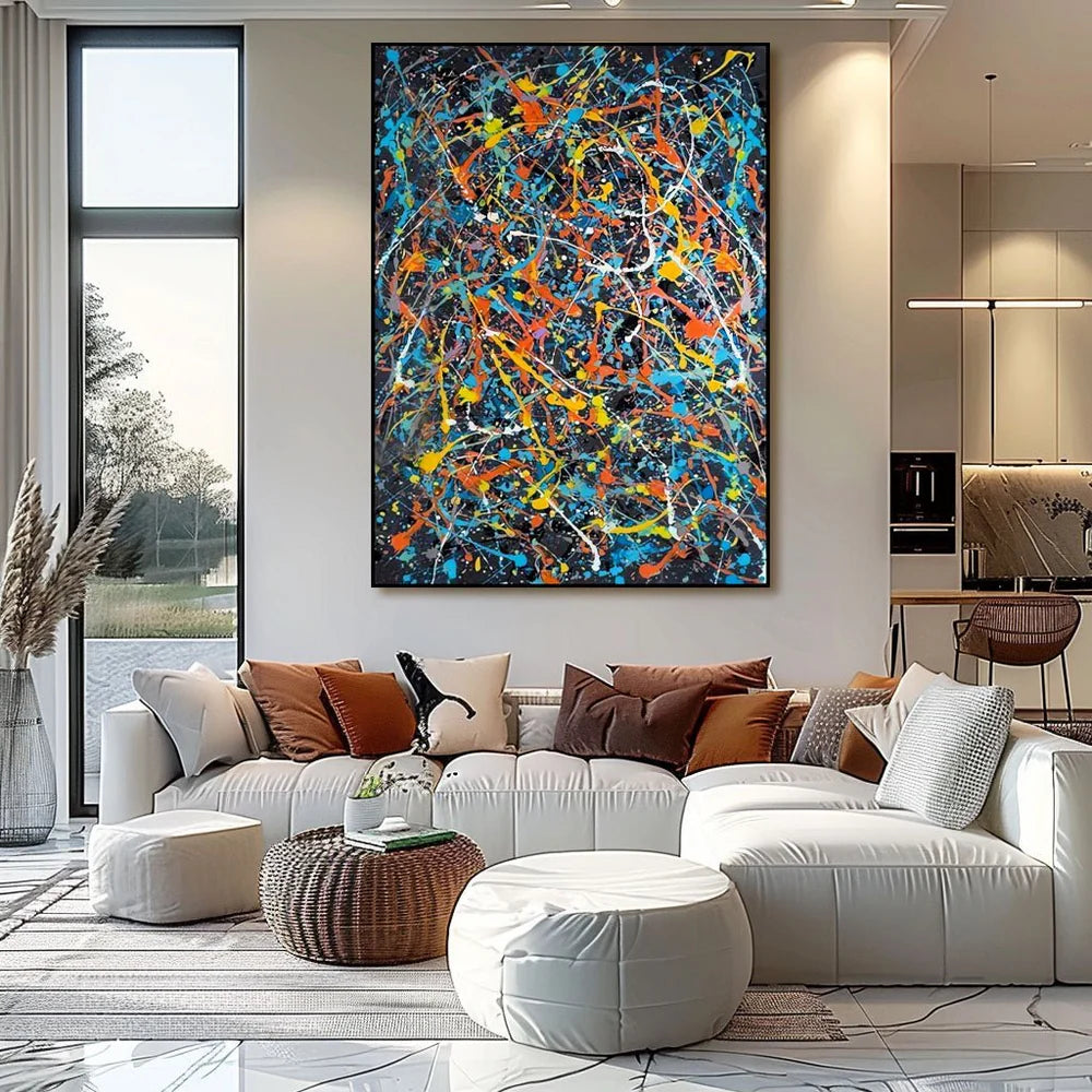 Jackson Pollock Painting #RAB858