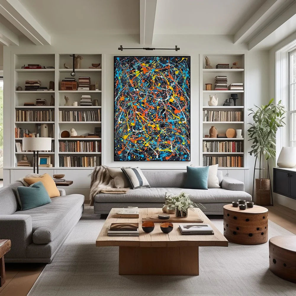 Jackson Pollock Painting #RAB858