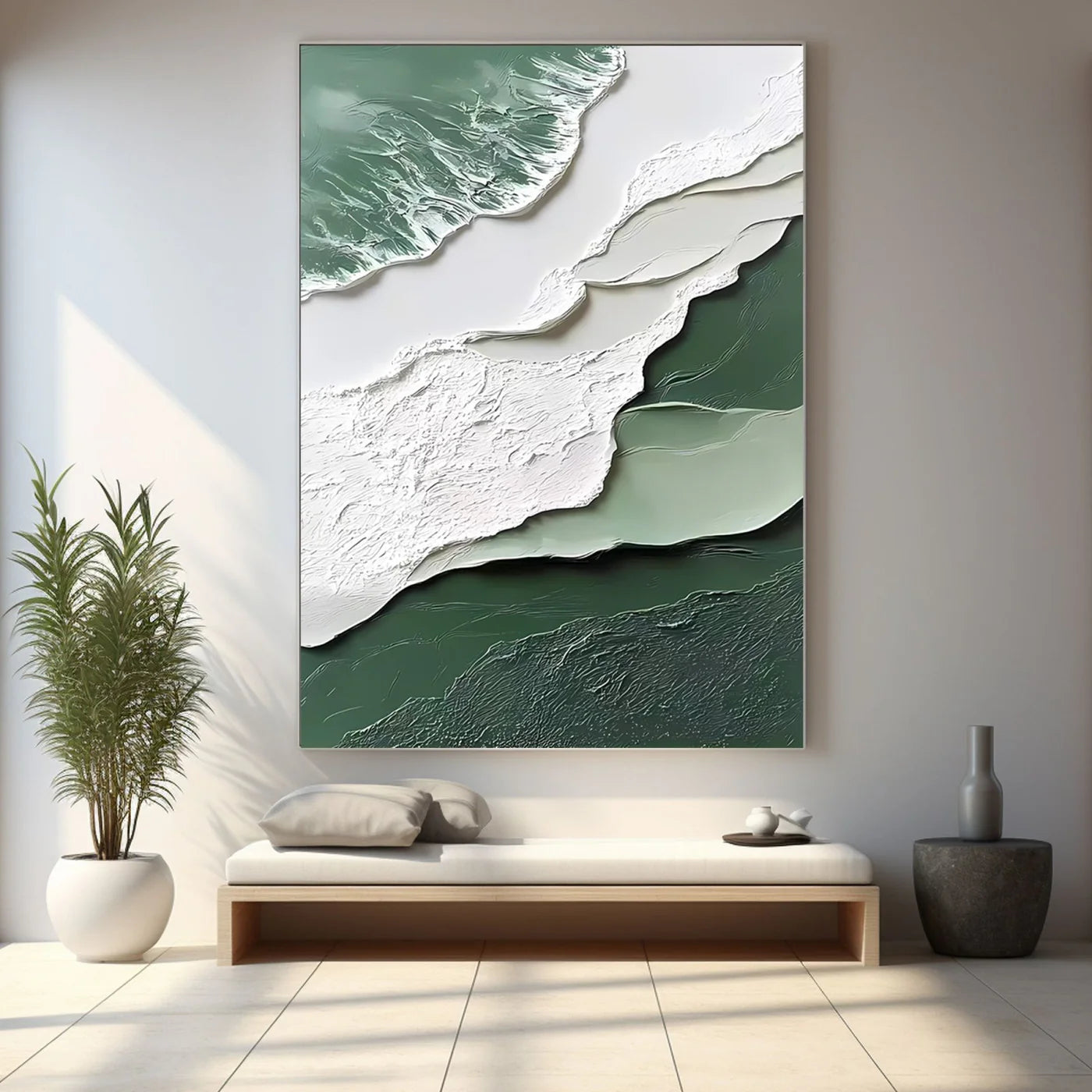 Plaster Art Texture Painting #RAB307