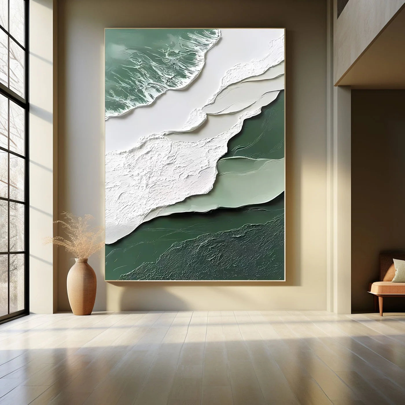 Plaster Art Texture Painting #RAB307