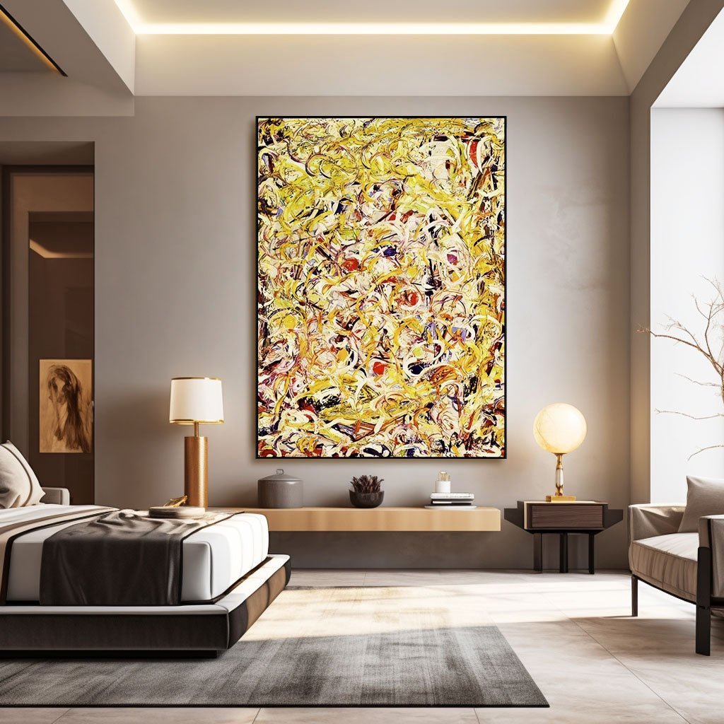 Jackson Pollock Art RAB859 - royalbrushart