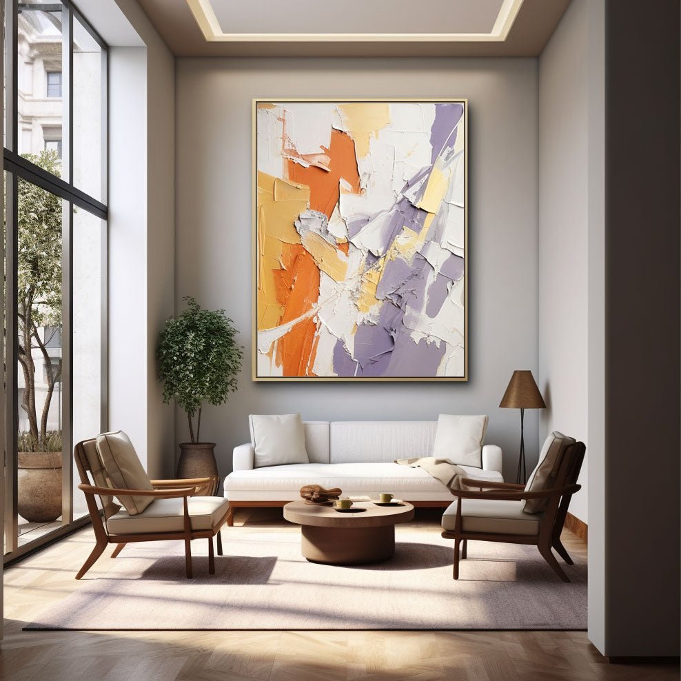 Plaster Art Texture Painting RAB854 - royalbrushart