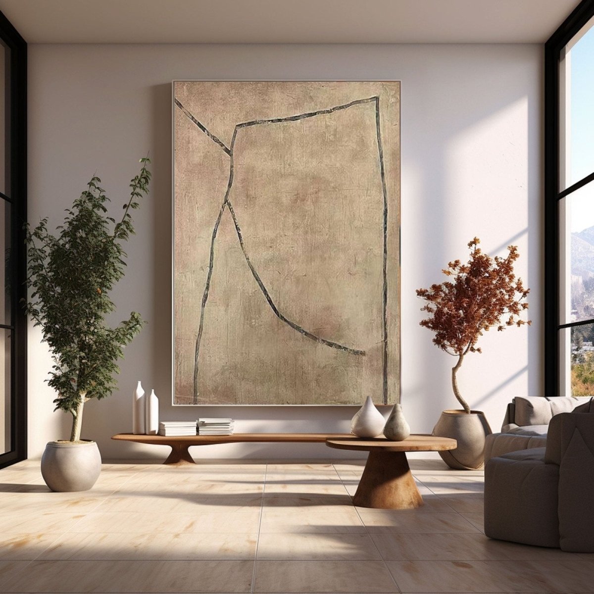 Wabi Sabi Wall Art RAB848 - royalbrushart