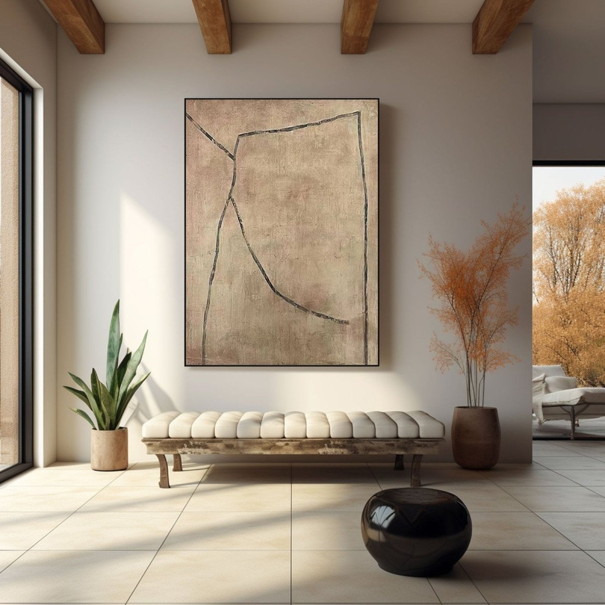 Wabi Sabi Wall Art RAB848 - royalbrushart