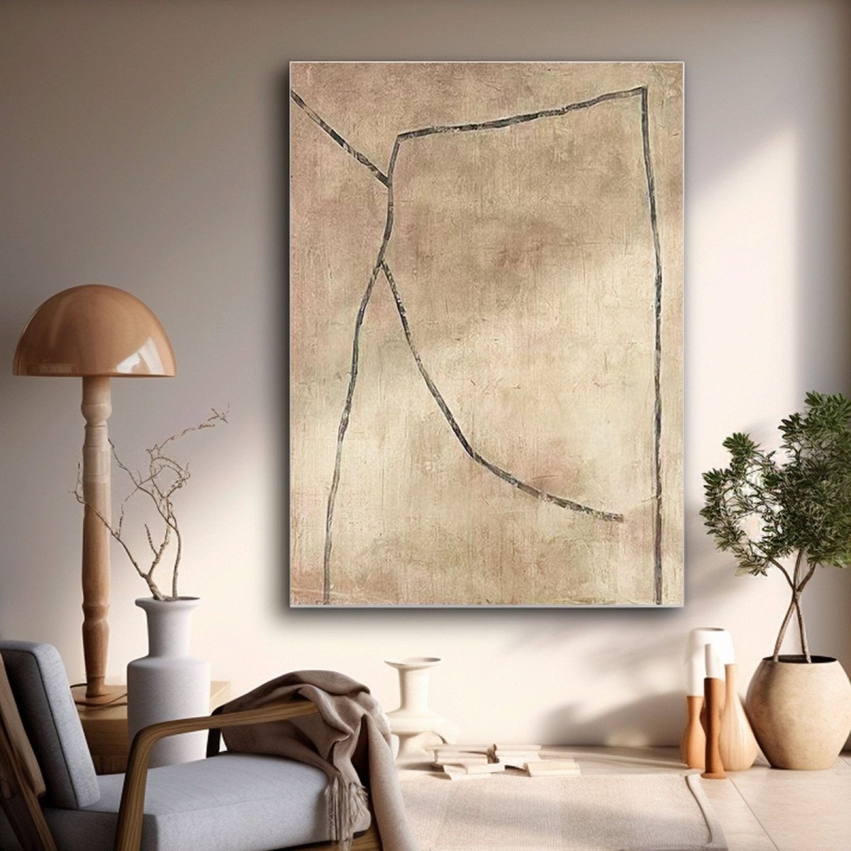 Wabi Sabi Wall Art RAB848 - royalbrushart