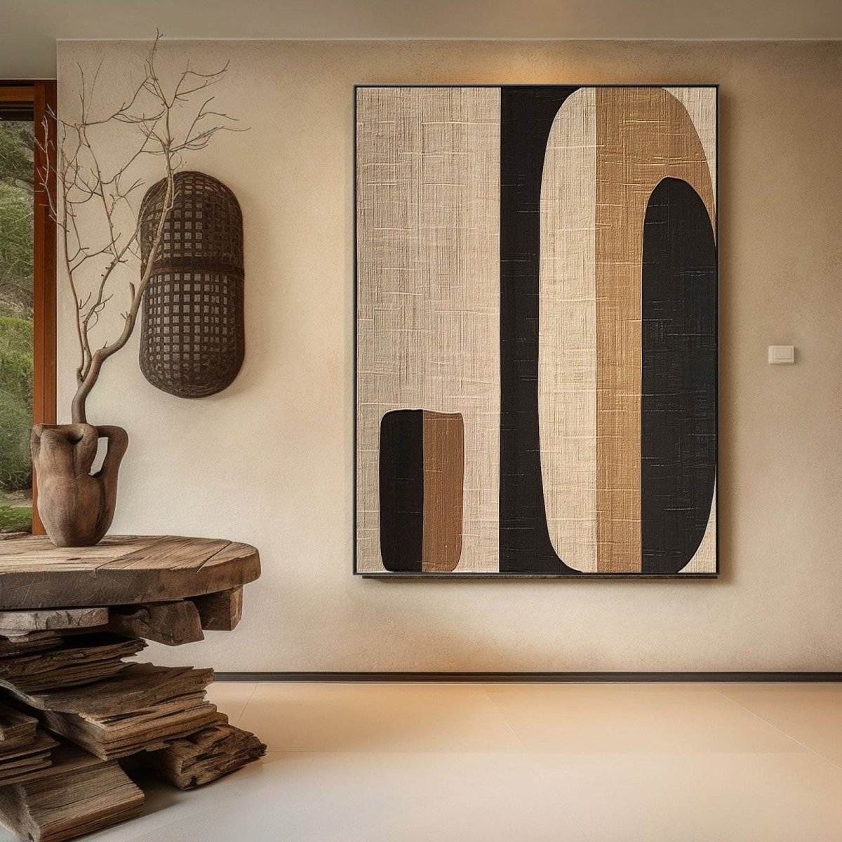 Wabi Sabi Wall Art RAB757 - royalbrushart