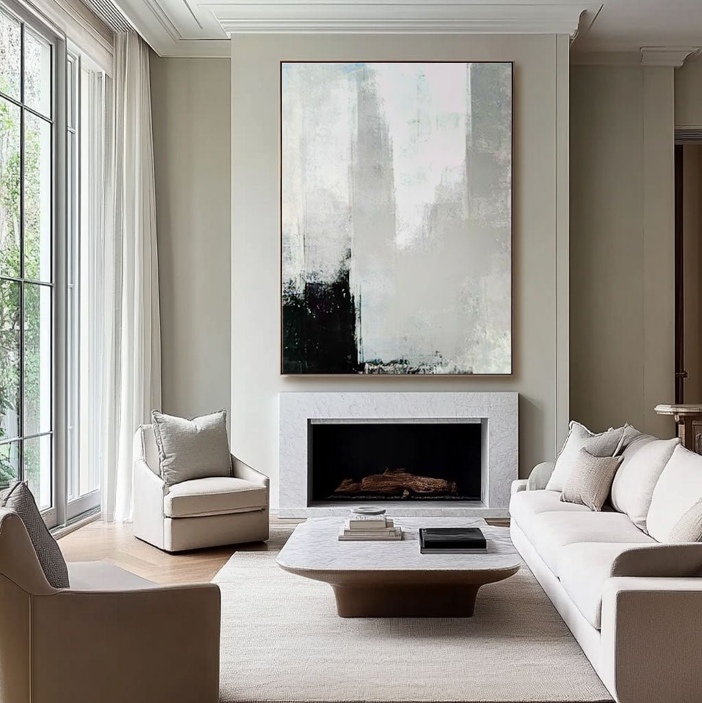 Contemporary Minimalist Art RAB266 - royalbrushart
