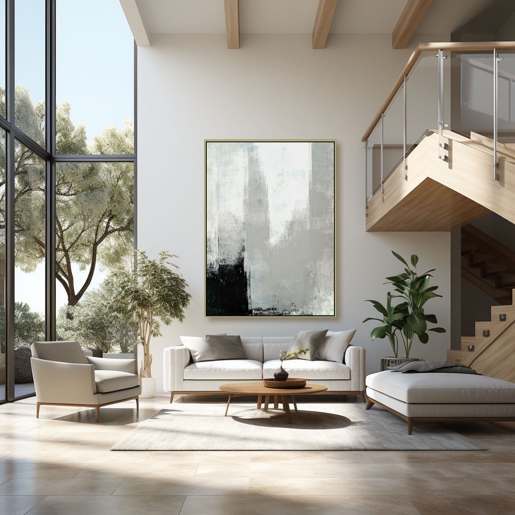 Contemporary Minimalist Art RAB266 - royalbrushart