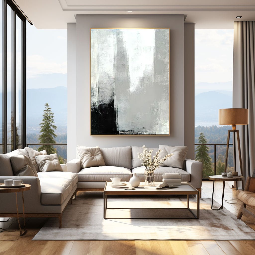 Contemporary Minimalist Art RAB266 - royalbrushart