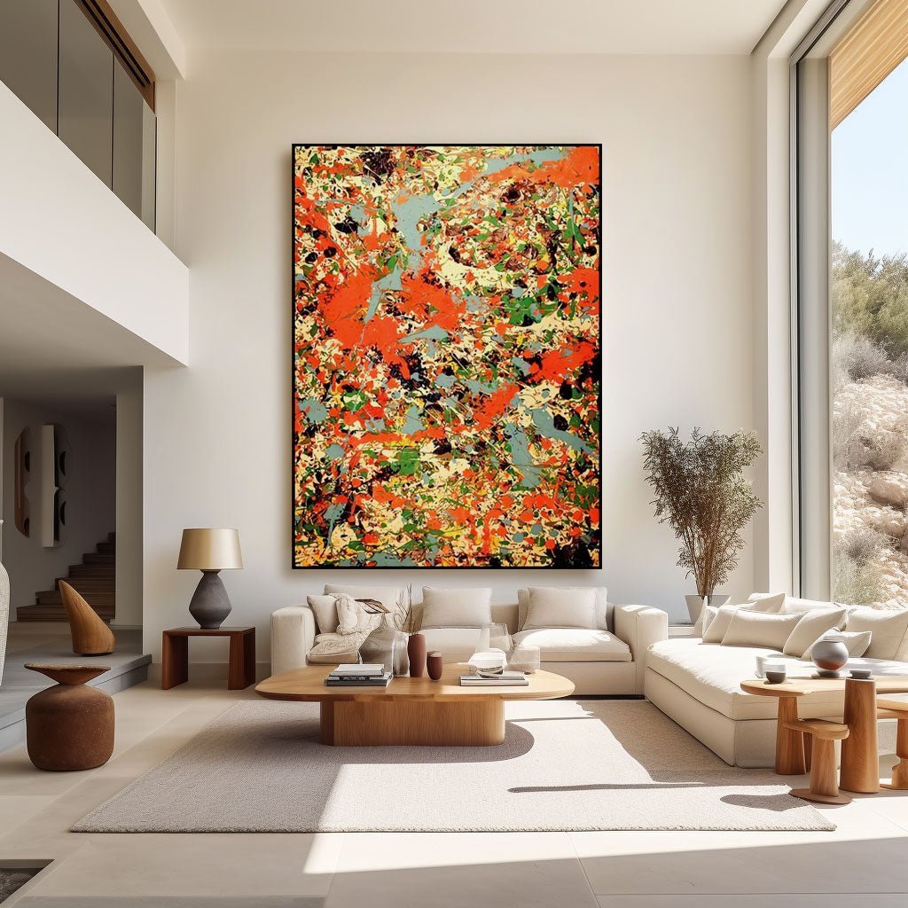 Jackson Pollock Art RAB862 - royalbrushart