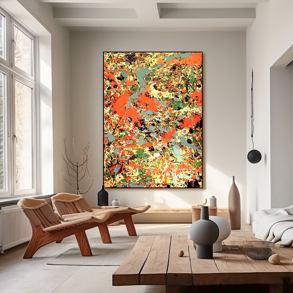 Jackson Pollock Art RAB862 - royalbrushart